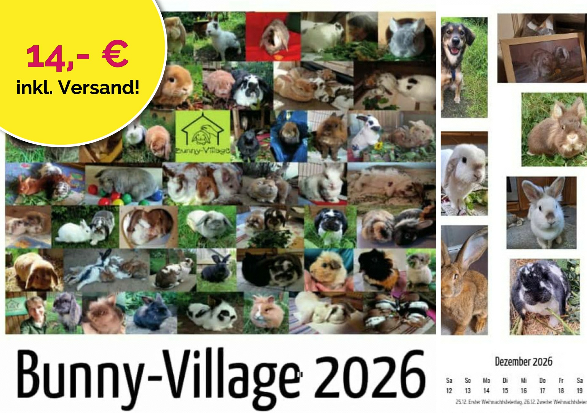 Bestellungen unter: silke@bunny-village.de